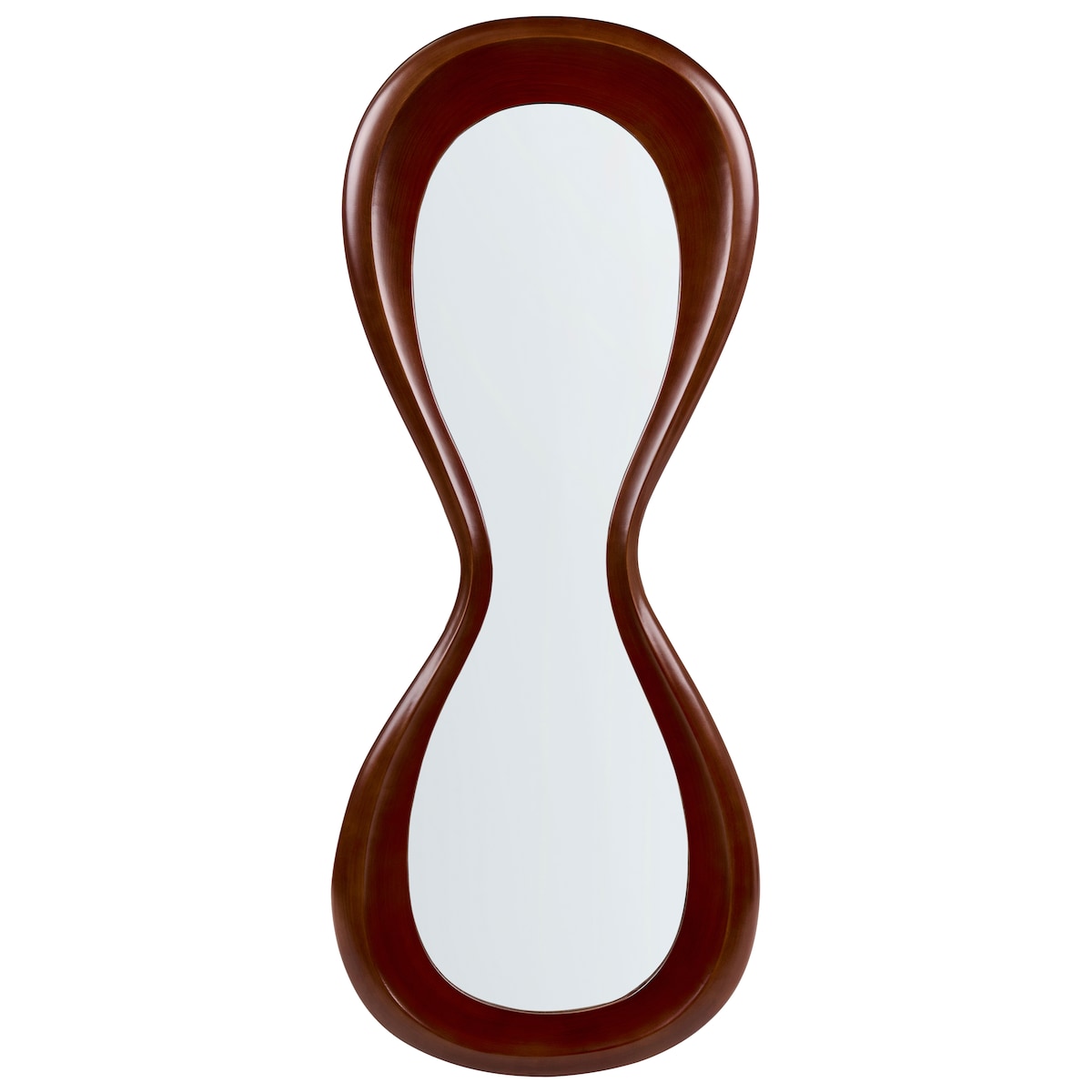 Lustro ścienne BOURGES 70 cm 170 cm Brązowy