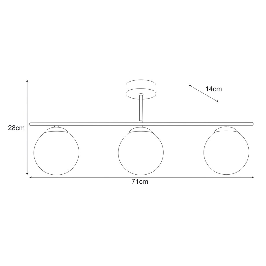 Lampa wisząca K-5792 z serii SAVIA
