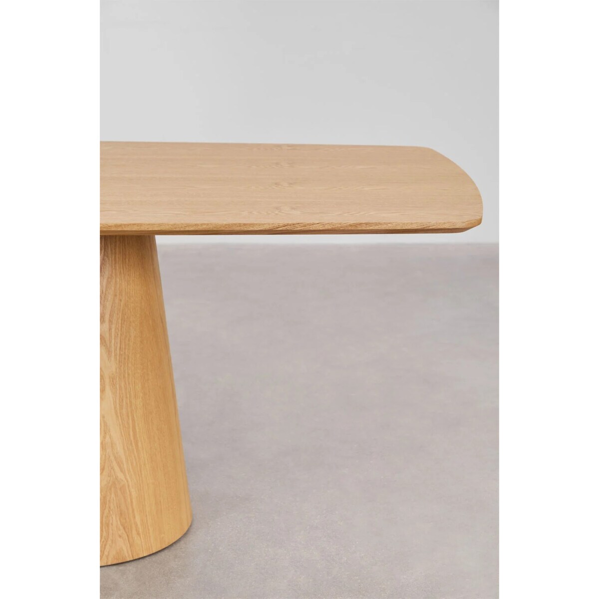 Prostokątny stół jadalniany z drewna 200x100 cm Aura