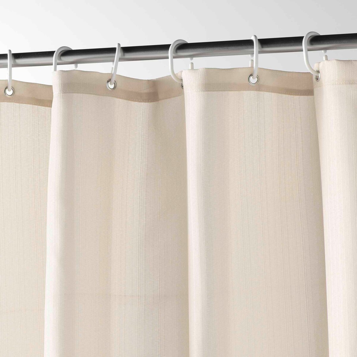 Poliestrowa zasłona prysznicowa YALINE, 180 x 200 cm