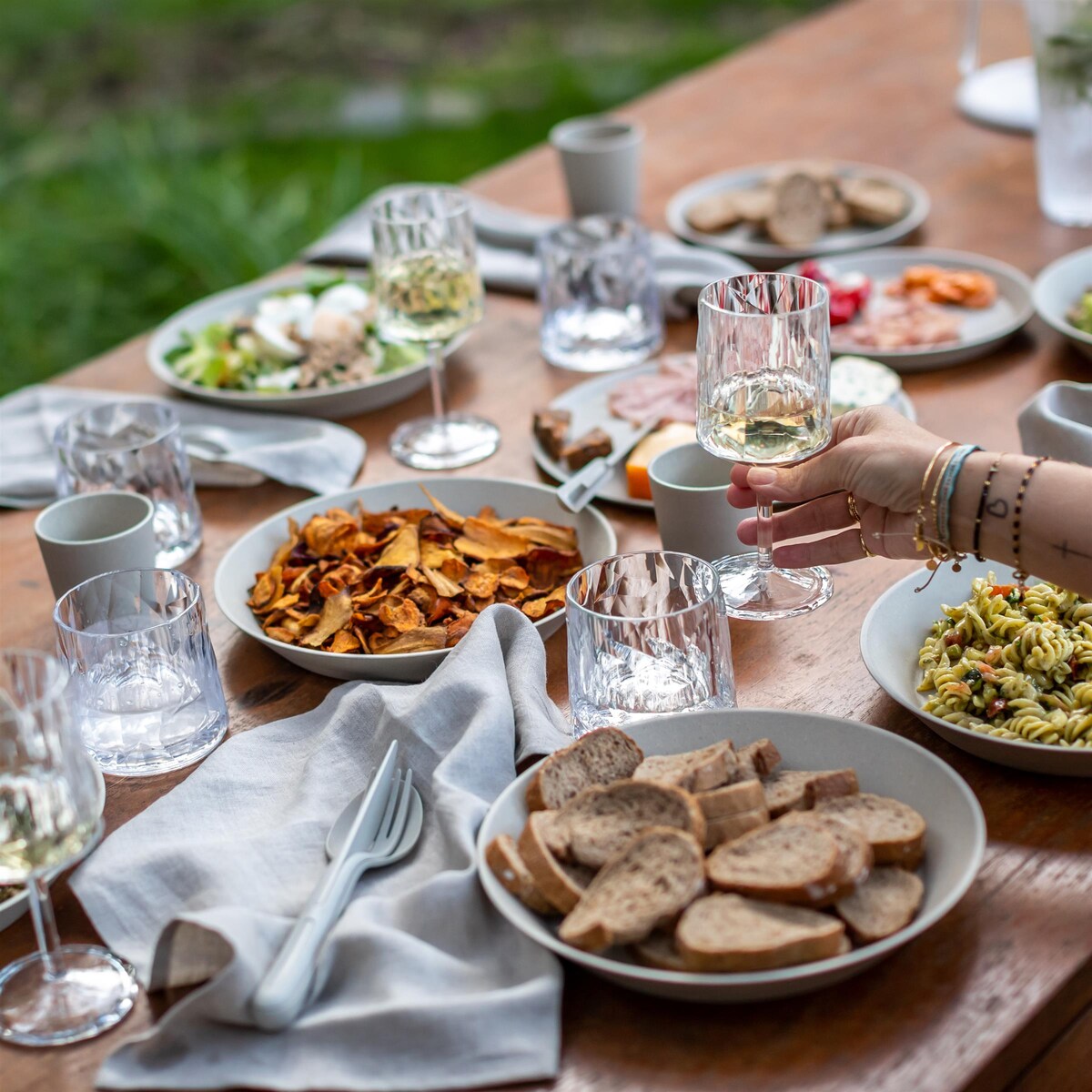 Talerz obiadowy, głęboki CONNECT, Ø 24 cm, KOZIOL