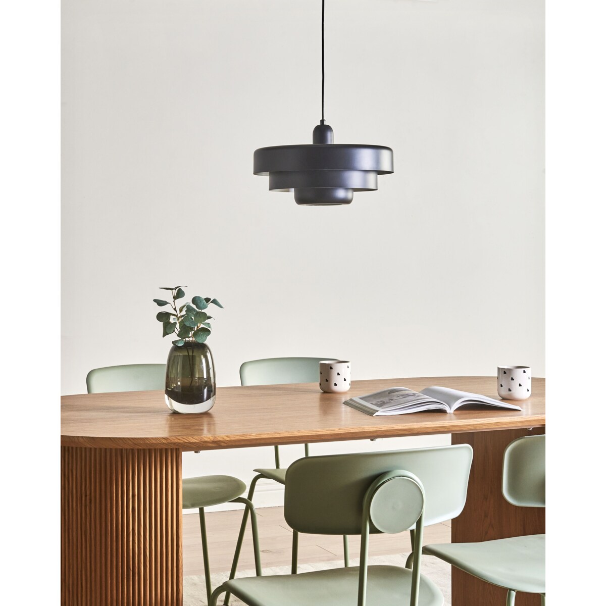 Lampa wisząca KOLGA Metal Czarny