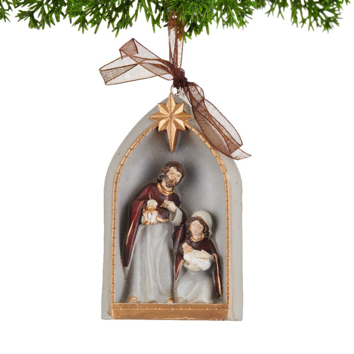 VILLA ITALIA Zawieszka 10 cm Ozdoba świąteczna HOLY FAMILY