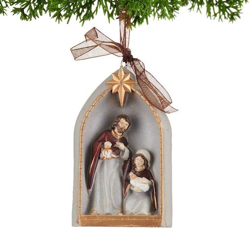 VILLA ITALIA Zawieszka 10 cm Ozdoba świąteczna HOLY FAMILY