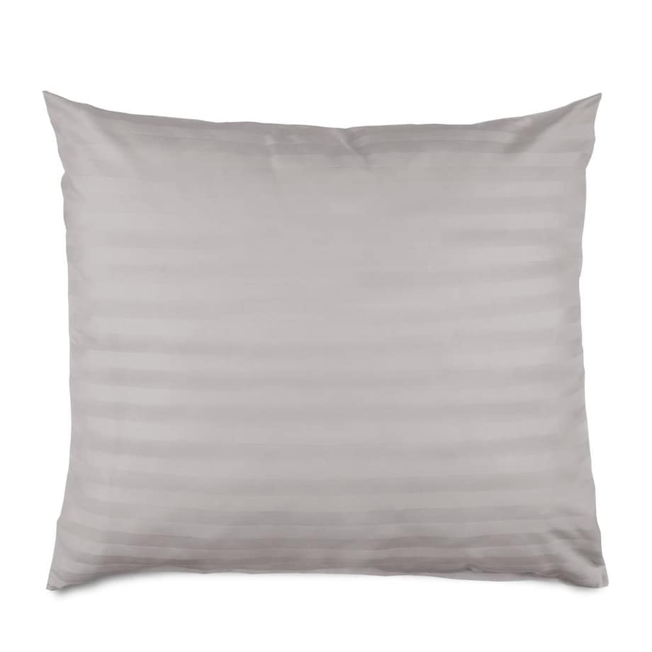 Poszewka bambusowa satyna bawełniana 50x60 Bamboo paski, szare