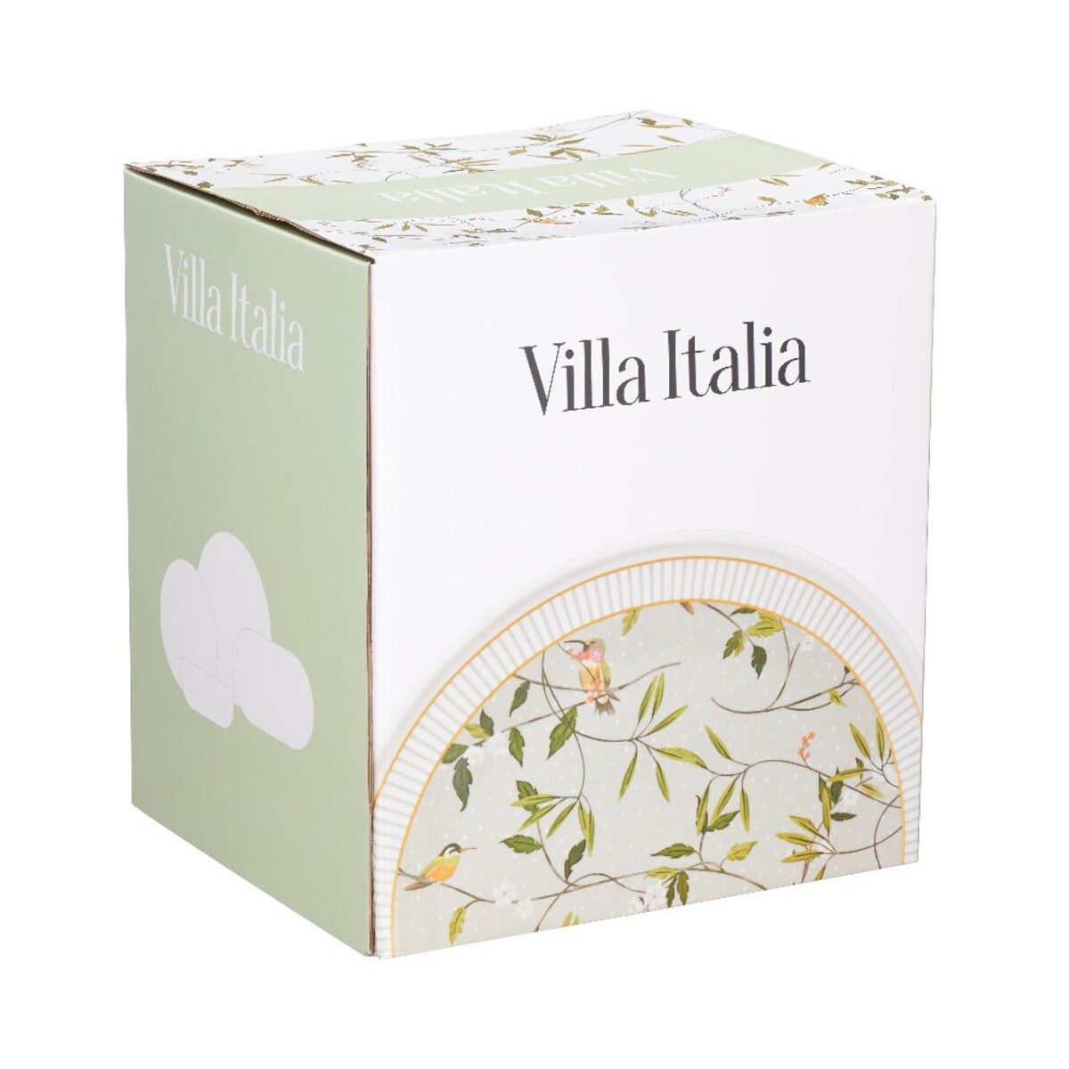 VILLA ITALIA Serwis obiadowy porcelanowy na 6 osób NORIKO GREEN