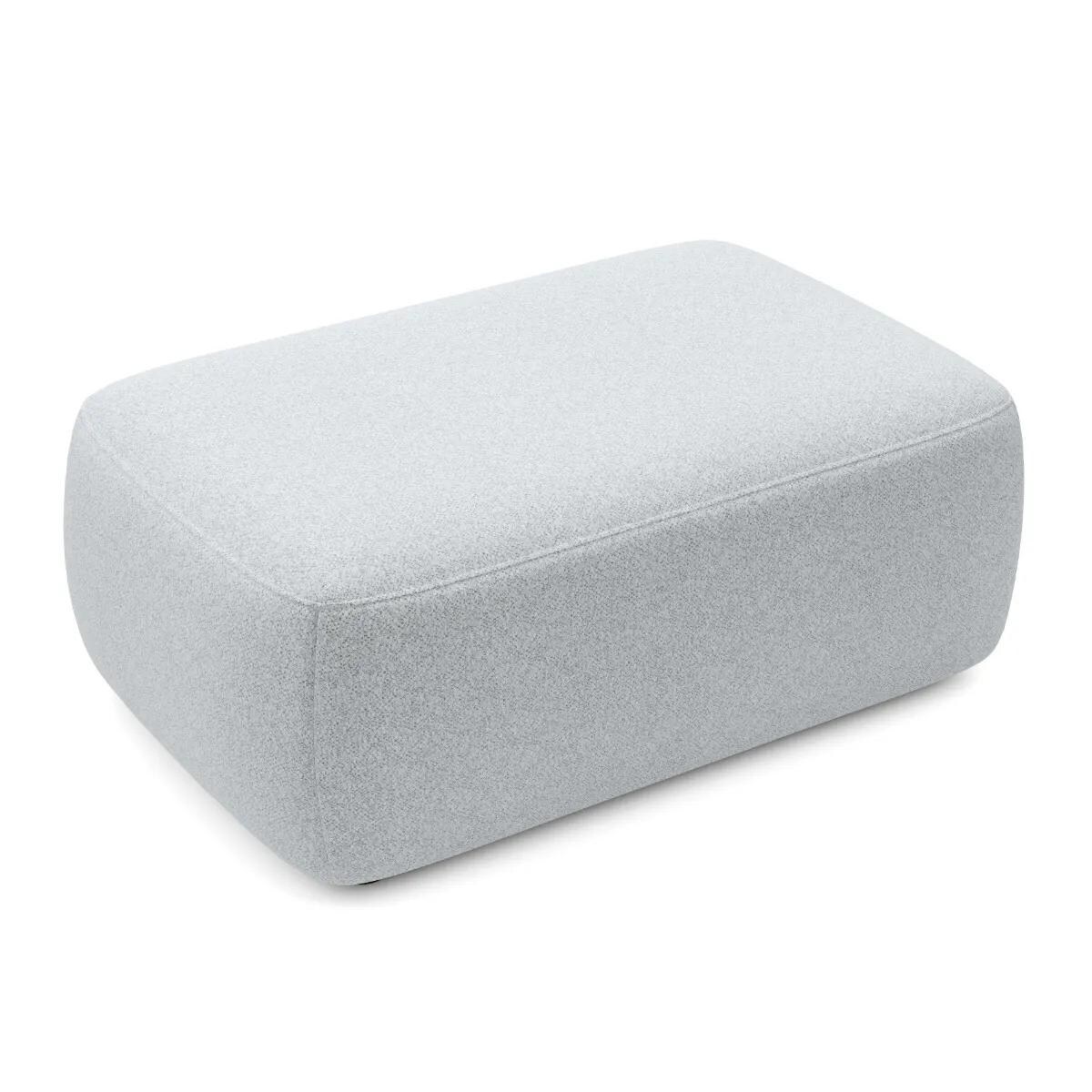 Pufa prostokątna BELLA szara