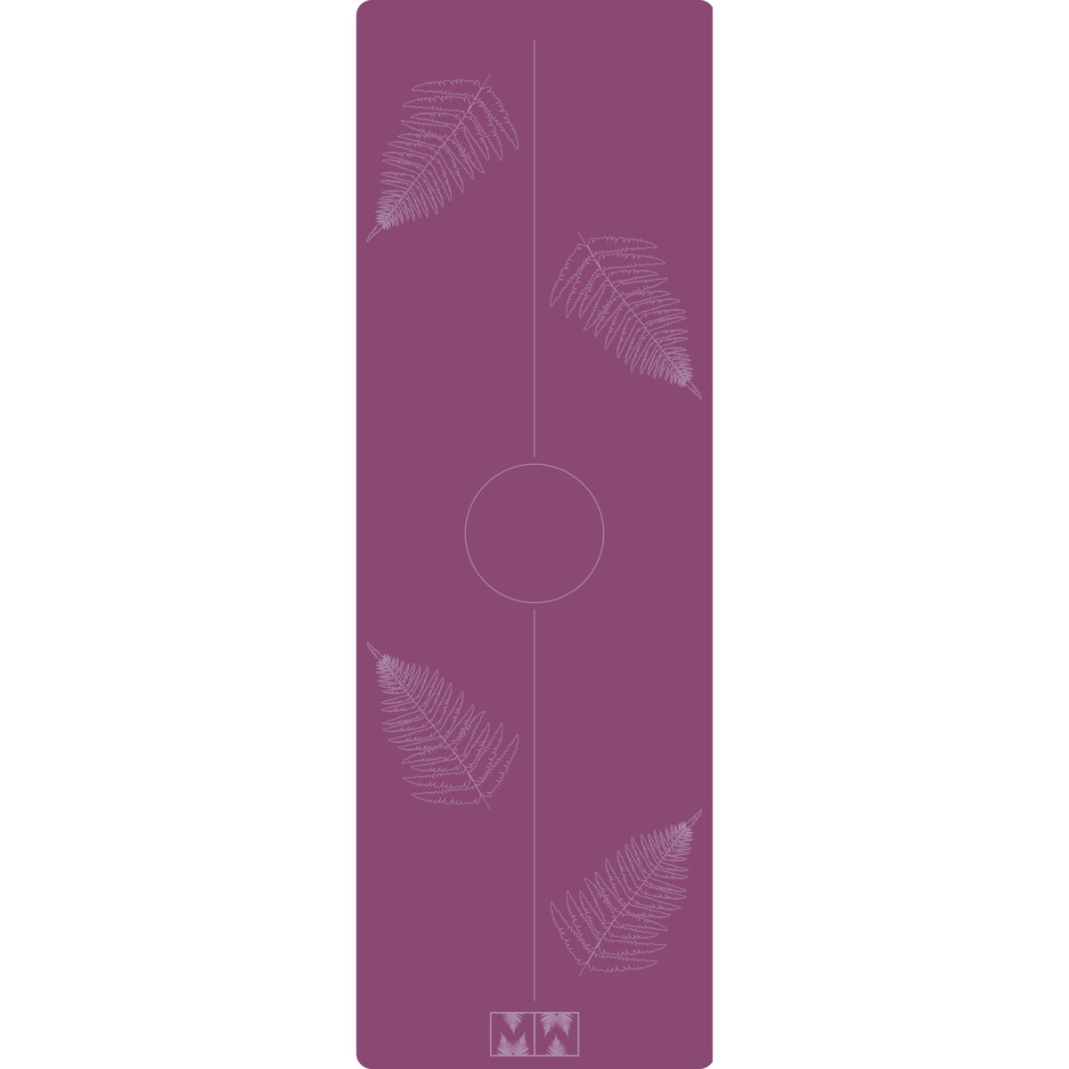 Mata do jogi kauczukowa antypoślizgowa ROOT Plum