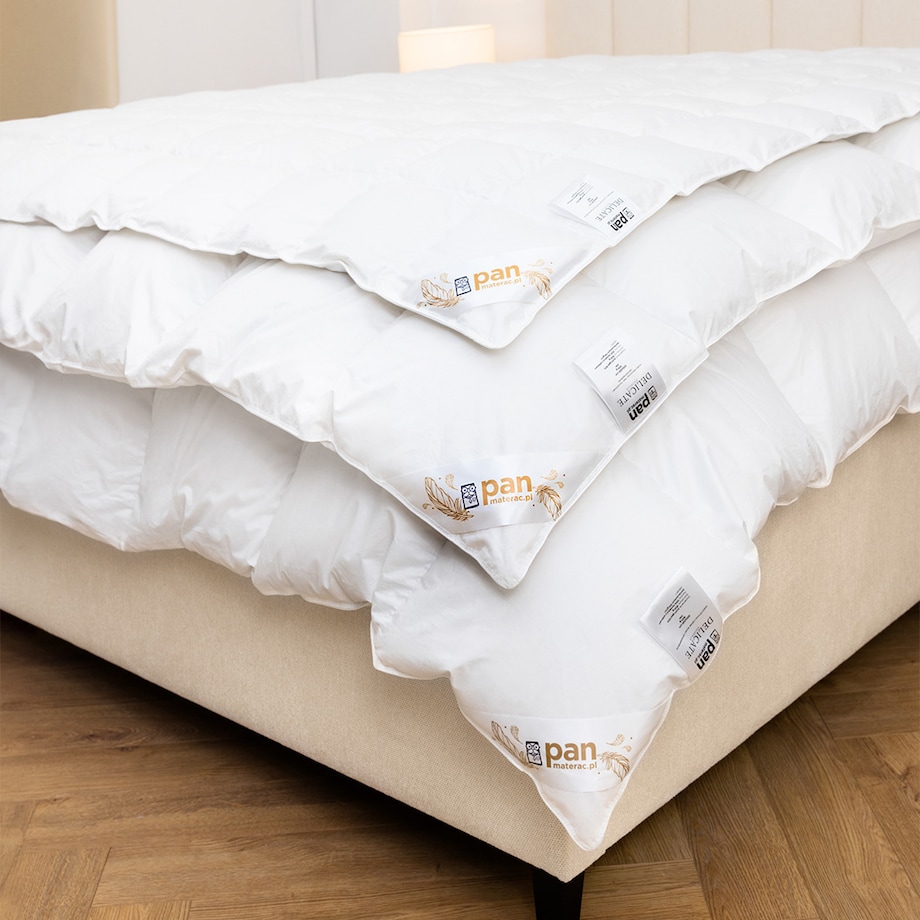 Kołdra puchowa zimowa 200x220 DELICATE marki PAN MATERAC
