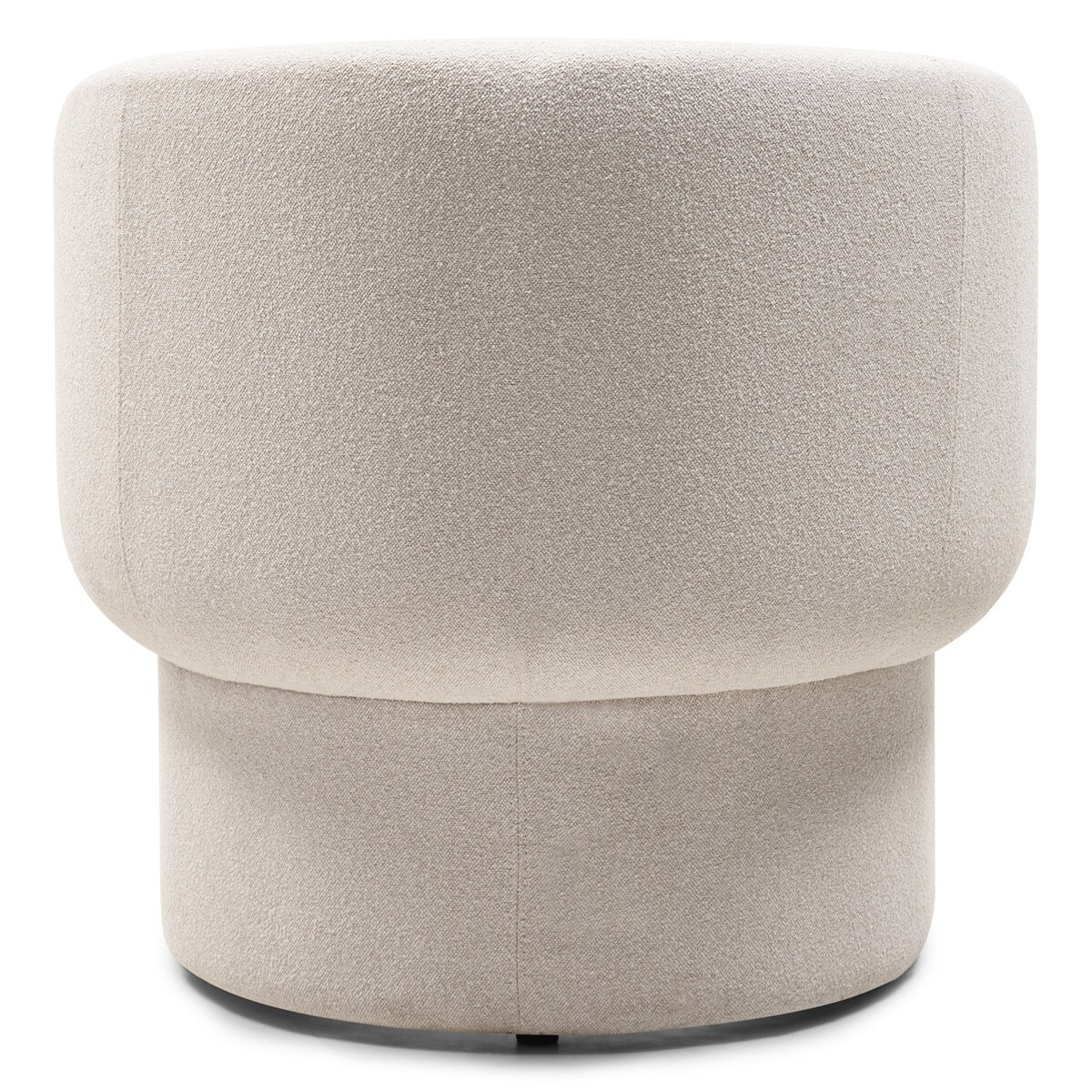 Fotel obrotowy 72x74x69 cm MURIEL jasnobeżowy