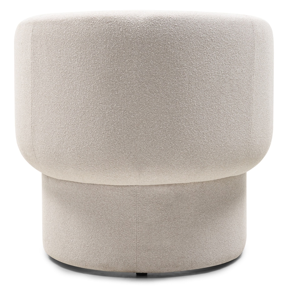 Fotel obrotowy 72x74x69 cm MURIEL jasnobeżowy