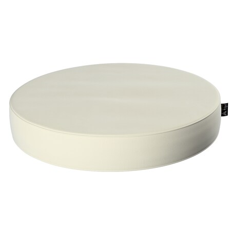 Puf Dot, śmietankowa biel, 60x10cm, Posh Velvet