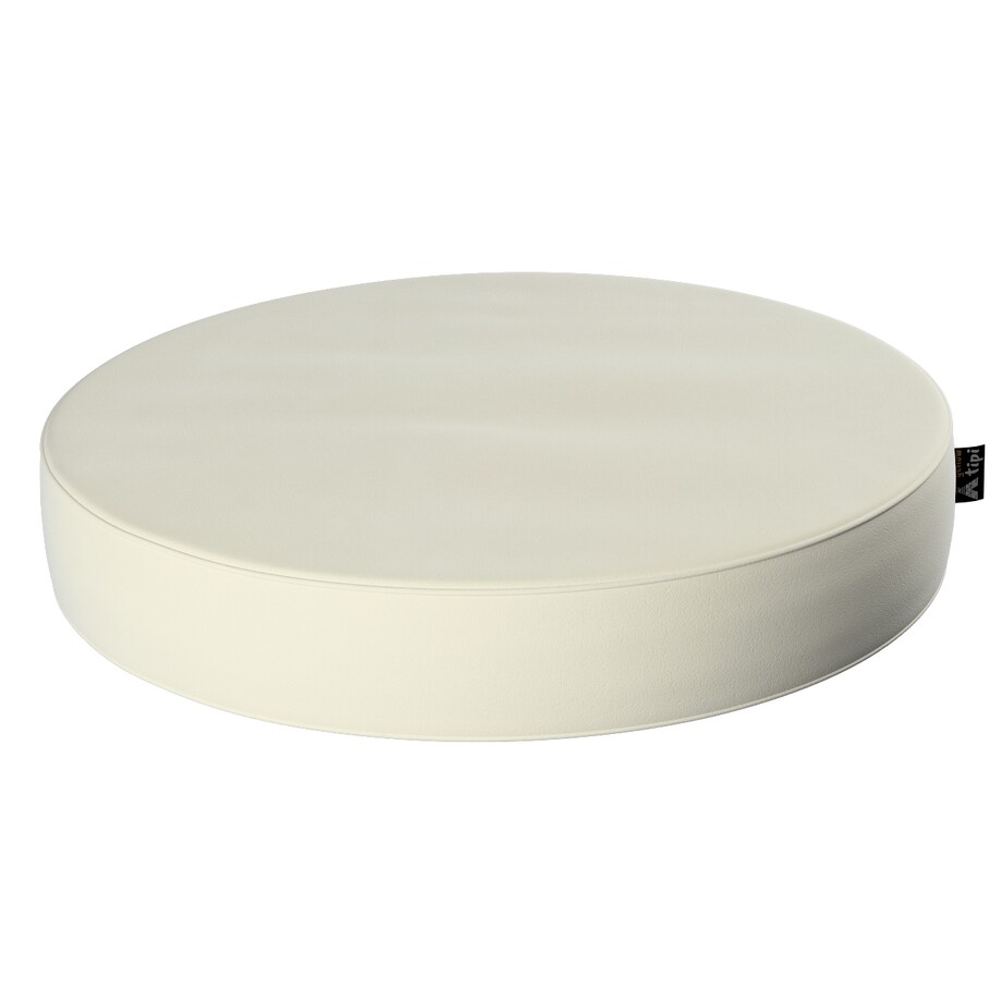 Puf Dot, śmietankowa biel, 60x10cm, Posh Velvet