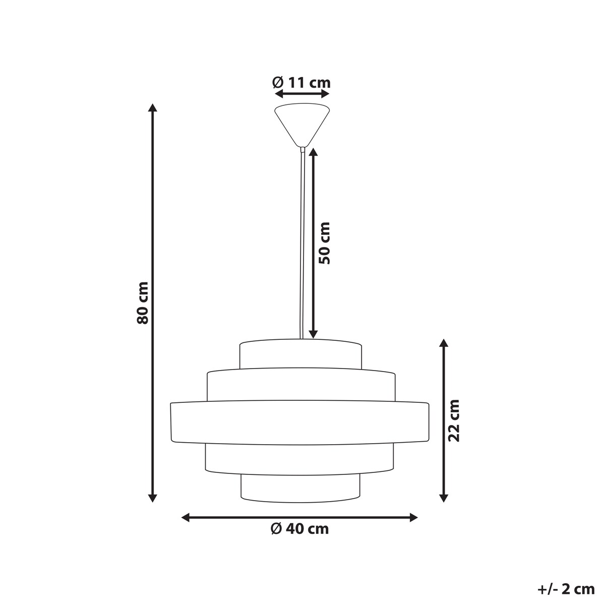 Lampa wisząca EREBATO Len Złamana biel