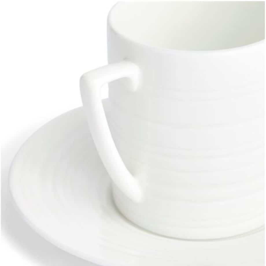 Filiżanka do kawy ze spodkiem Jasper Conran Strata Wedgwood