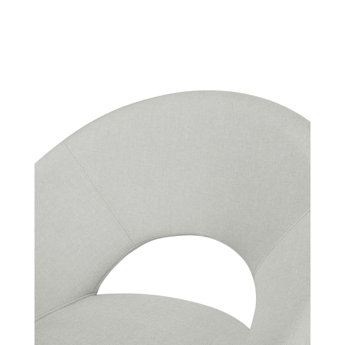 Zestaw 2 krzeseł do jadalni ROSLYN Jasnoszary