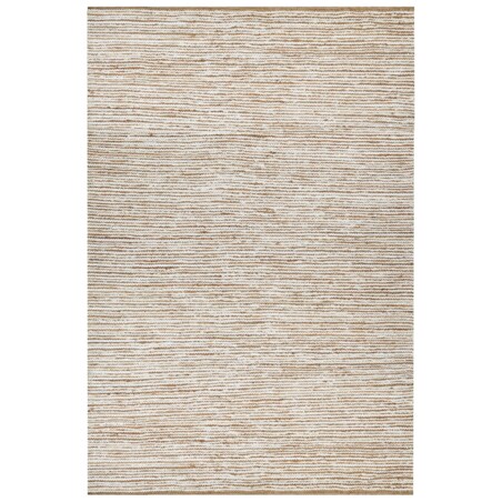 Dywan bawełniany 200 x 300 cm beżowo-biały BARKHAN