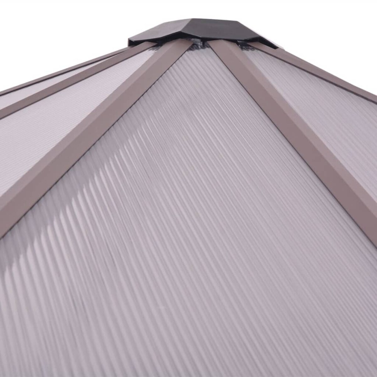 vidaXL Szklarnia, aluminium, 240 x 211 x 232 cm