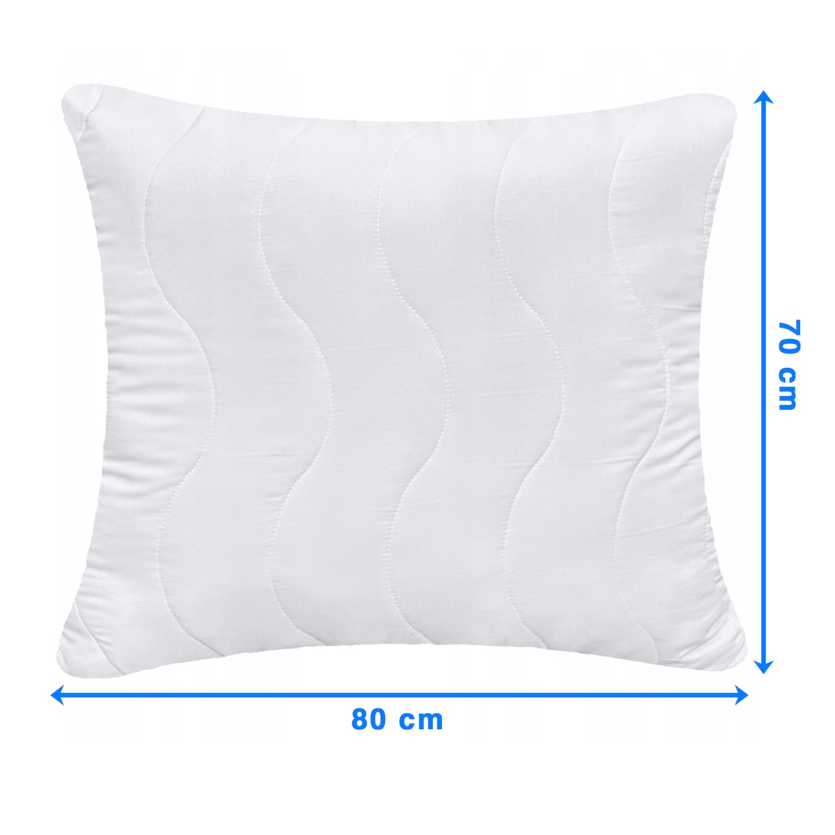 Poduszka Do Spania 70X80 Pikowana Antyalergiczna Mikrofibra Oddychająca