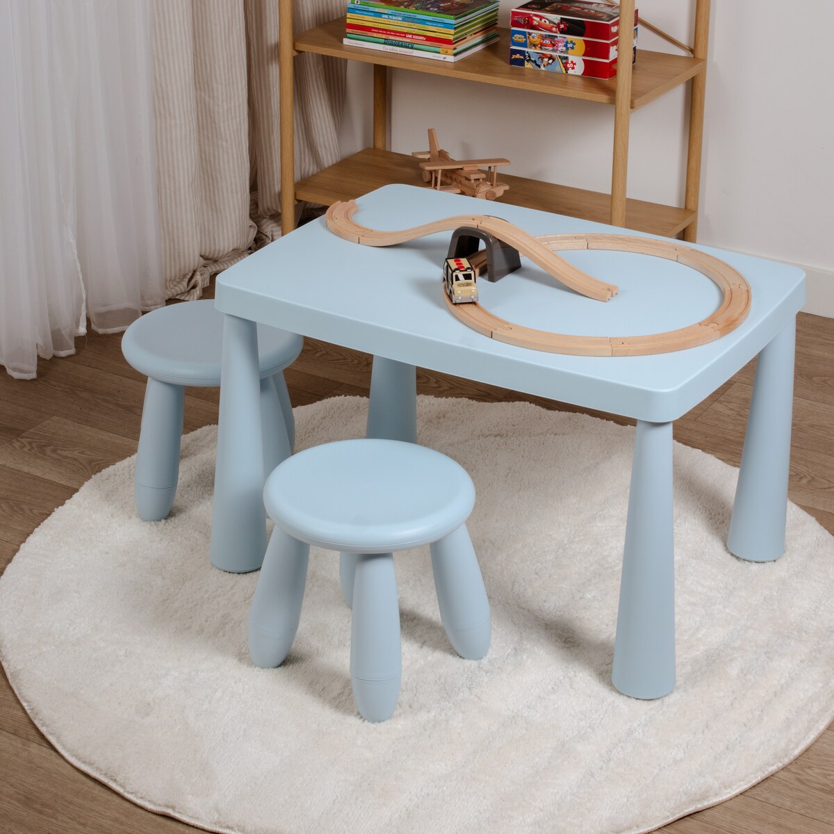 Krzesełko dla dzieci plastikowe stabilne stołek dziecięcy