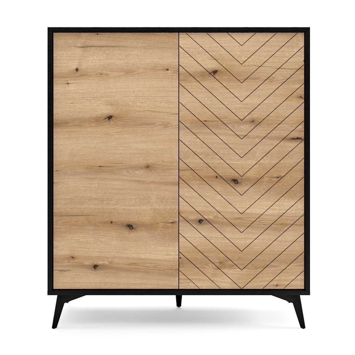 Meblościanka DIAMO do salonu w stylu loft