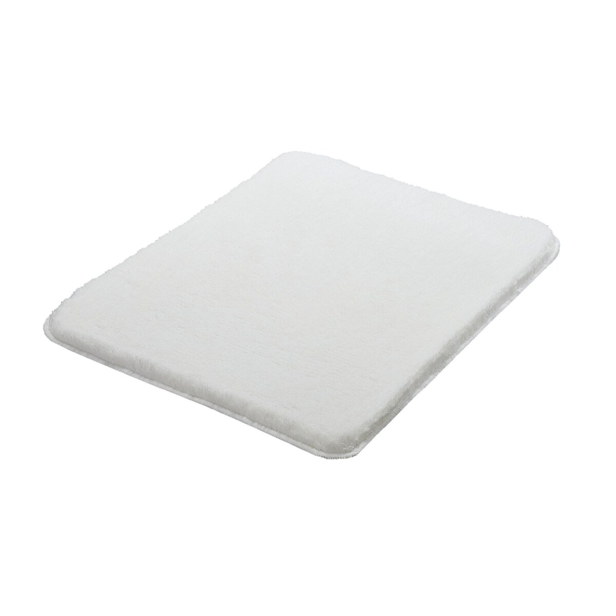 Kleine Wolke Relax Dywanik łazienkowy polarny biały 55x 65 cm