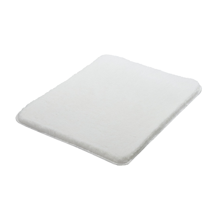 Kleine Wolke Relax Dywanik łazienkowy polarny biały 55x 65 cm