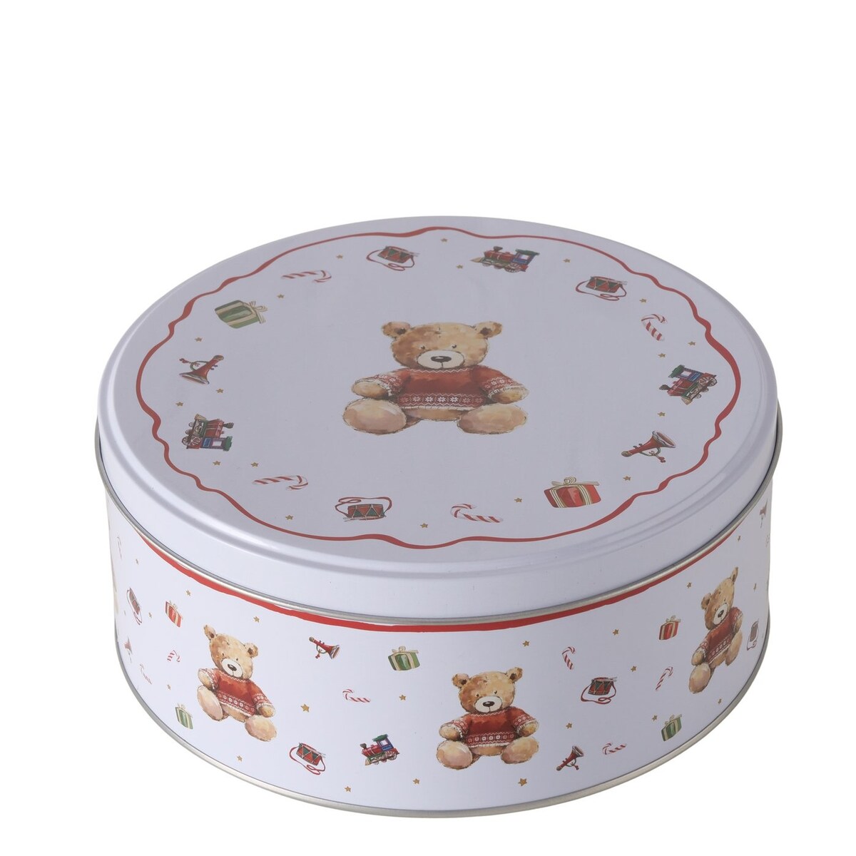 Puszka na ciastka BAILEY, ręcznie malowana, 2 szt