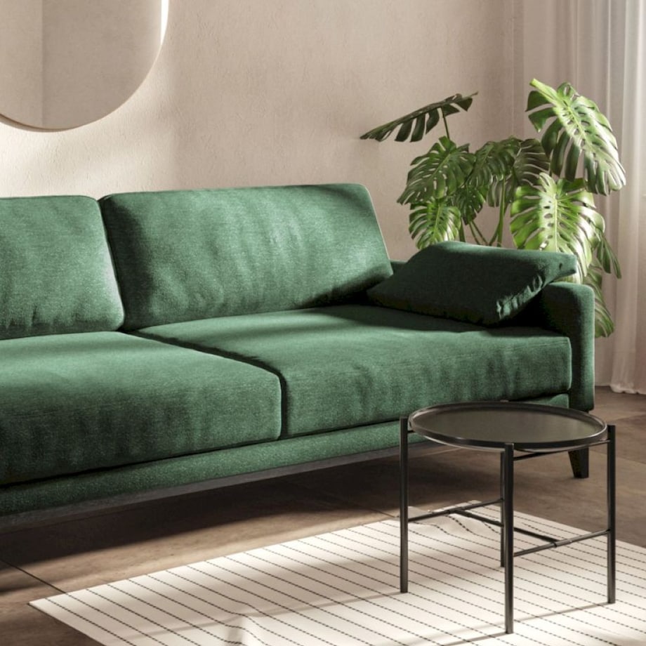 Sofa 3-osobowa Musso Ciemnozielona