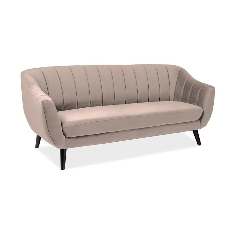 Sofa ELITE 3 VELVET beżowa