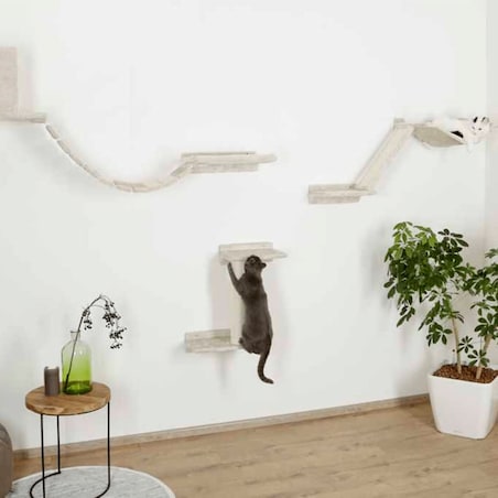 Kerbl Ścianka wspinaczkowa Mount Everest dla kota, drewno, beżowa