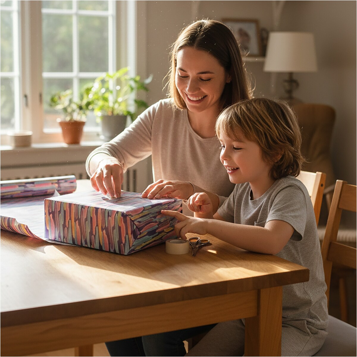 Papier do pakowania prezentów 20 METRÓW MEGAROLKA Urodzinowy Do Paczek Ozdobny