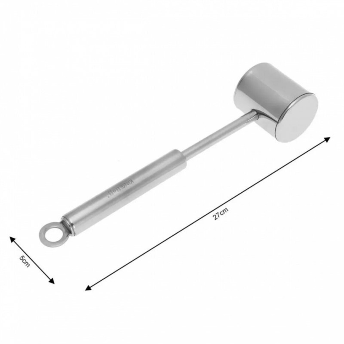 Kinghoff Stalowy Tłuczek Do Mięsa