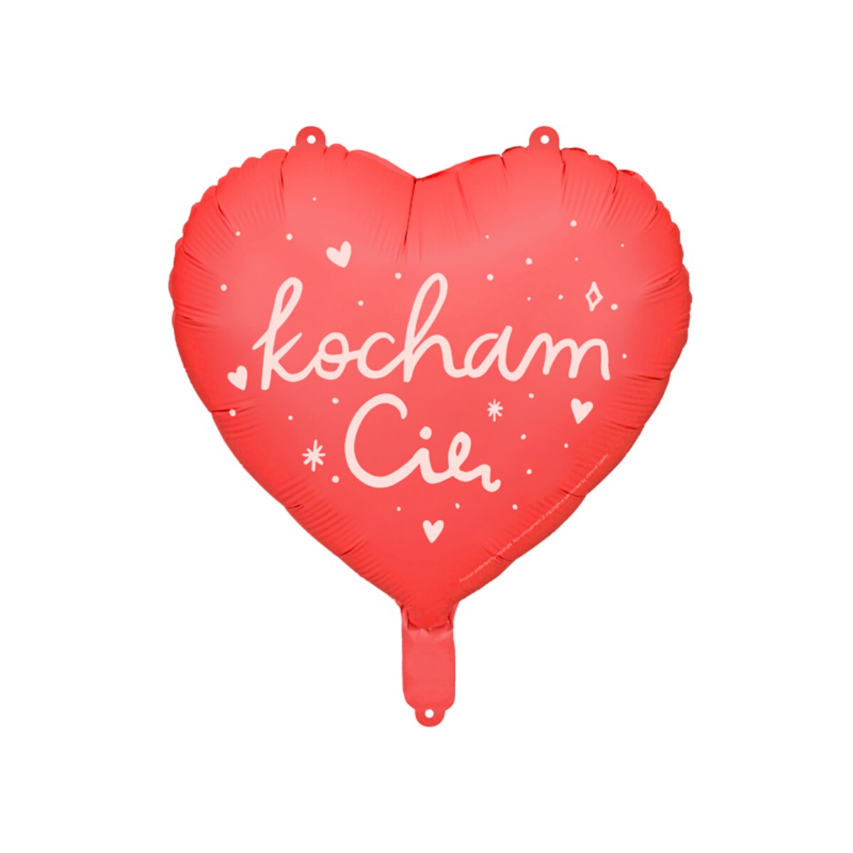 Balon foliowy Serce ''Kocham Cię'', 45 cm, mix