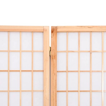 vidaXL Składany parawan 6-panelowy w stylu japońskim, 240x170 cm