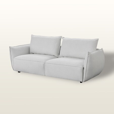 Sofa Assens beige, 220x88x81 cm