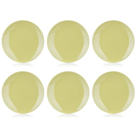 TALERZE DESEROWY zielony 6x 20 cm banquet na ciasto desery prezent święta