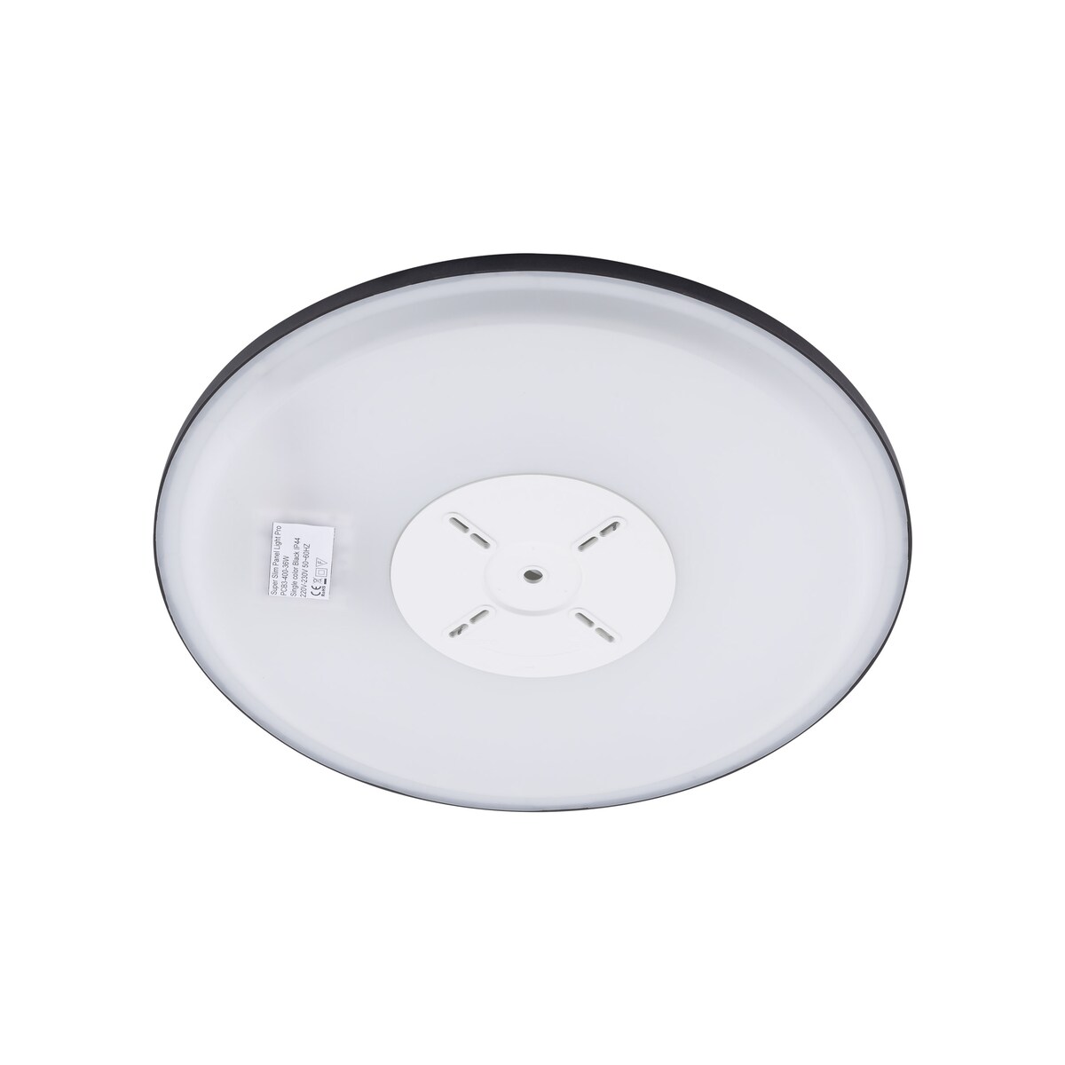 Plafon hermetyczny LED 36W IP54 TK Lighting AQUA 6903 czarny 40 cm, 4080 lm, 3 barwy światła 3000/4000/6500K