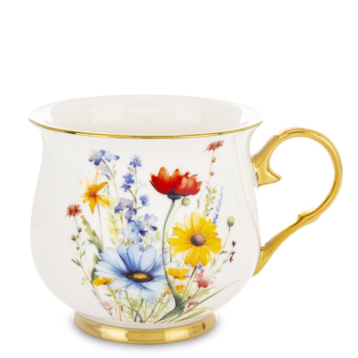 Kubek porcelanowy baryłka 430 ml z pudełkiem 9x13,5x10 cm BALERO-6