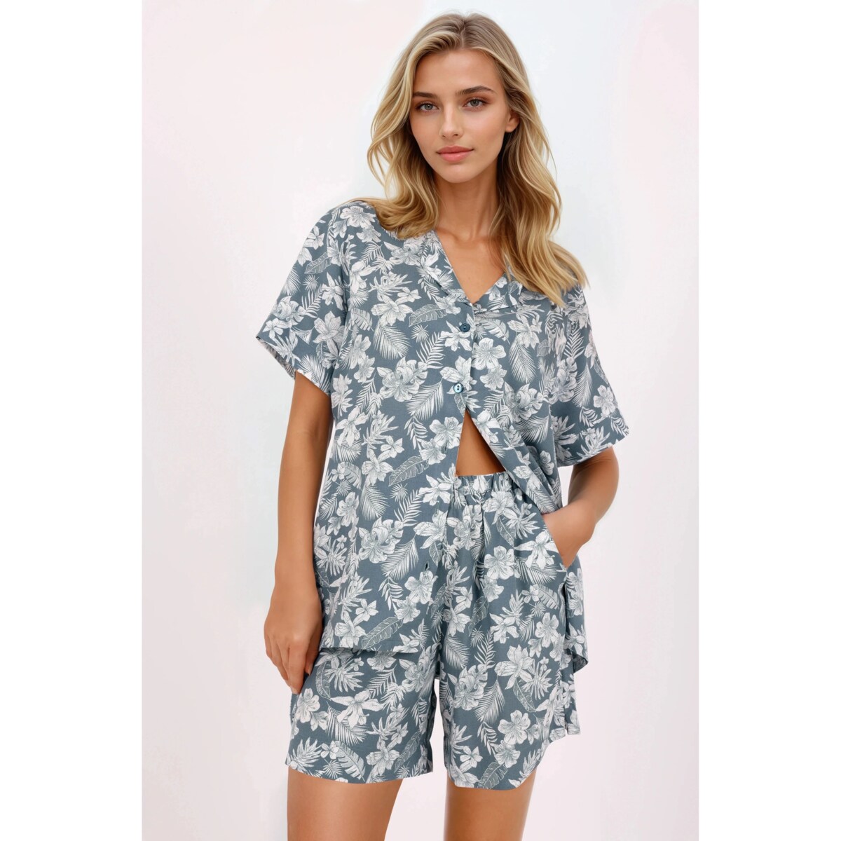 Piżama Stylish Embrace Green, XL