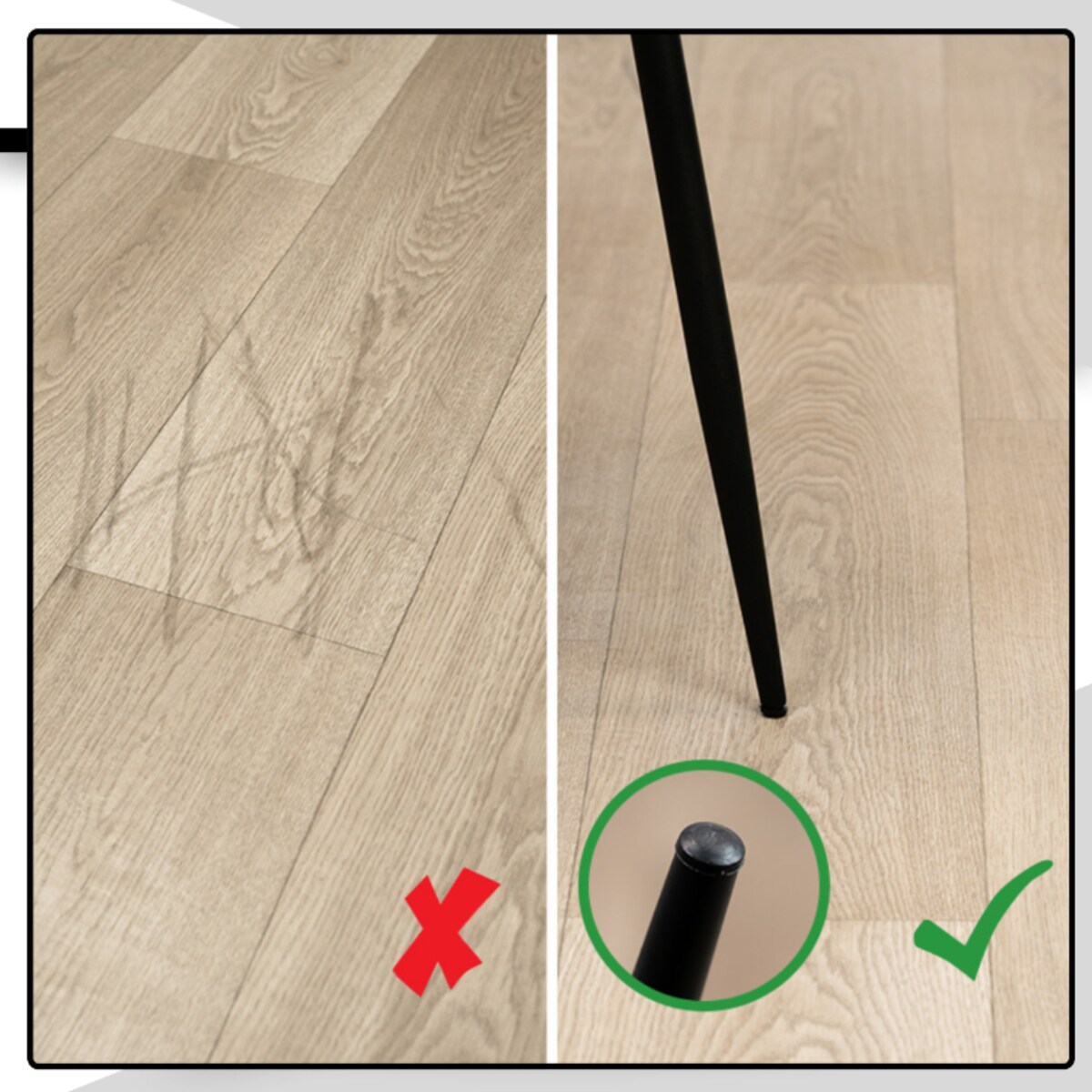 Krzesło Jager plastikowe białe czarne nogi