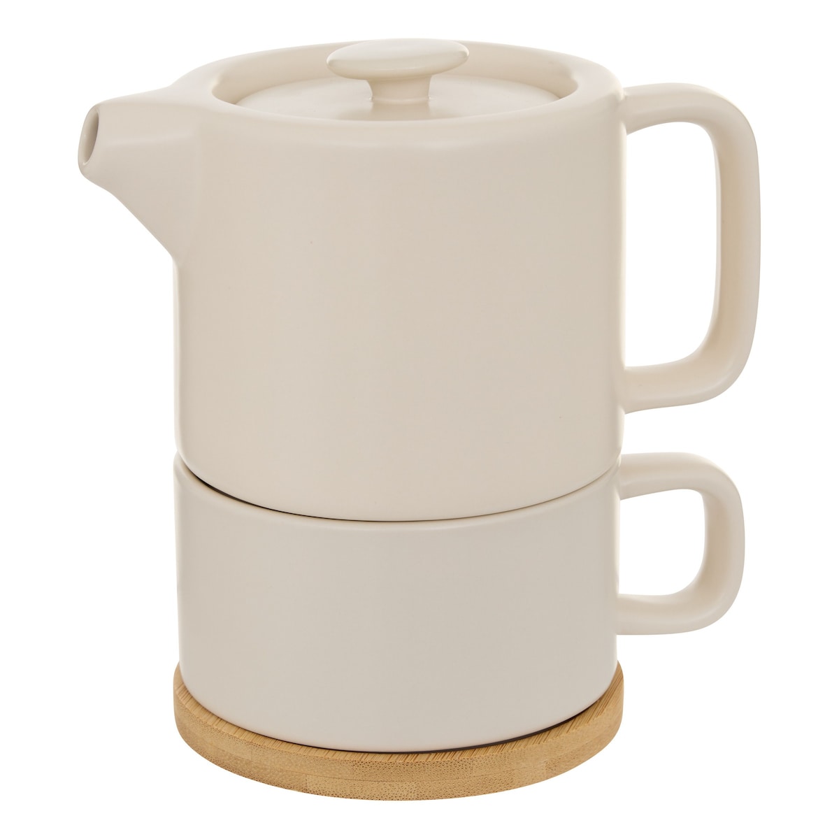 Dzbanek ceramiczny do herbaty 700 ml JARRA-2 beżowy