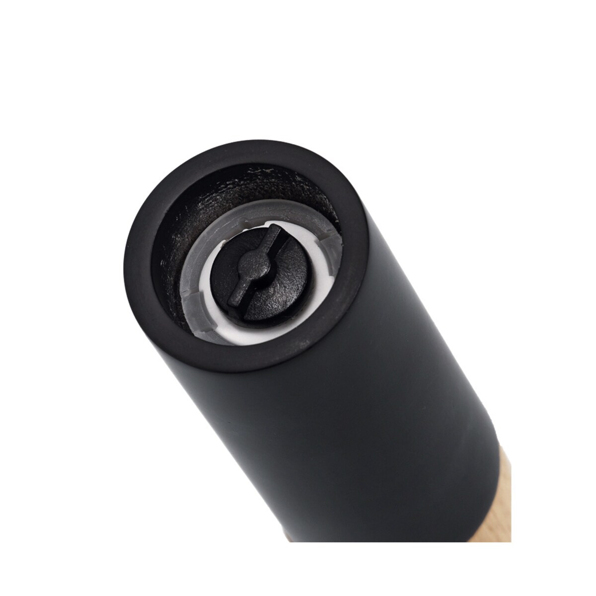 Młynek do soli/pieprzu VASKA, drewno kauczukowe, Ø 5 cm