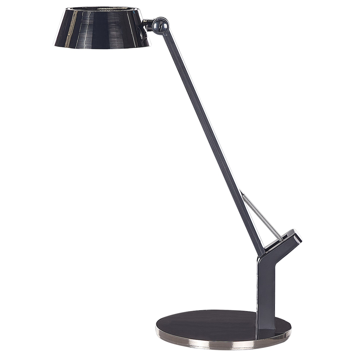 Lampa biurkowa LED CHAMAELEON Z portem USB Metal Mosiężny