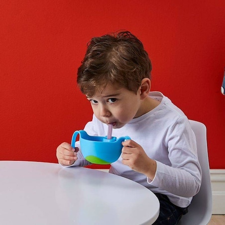 Kubek niewysypek BLW dla dzieci, Ocean Breeze, b.box