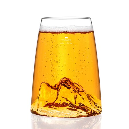 Szklanka Long Drink - Topographic - Tofane