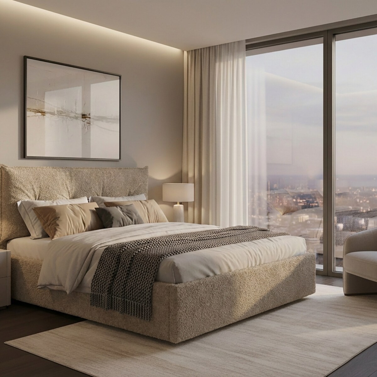 Łóżko Tapicerowane Regal 160X200 Stelaż Pojemnik Na Pościel Loop 03