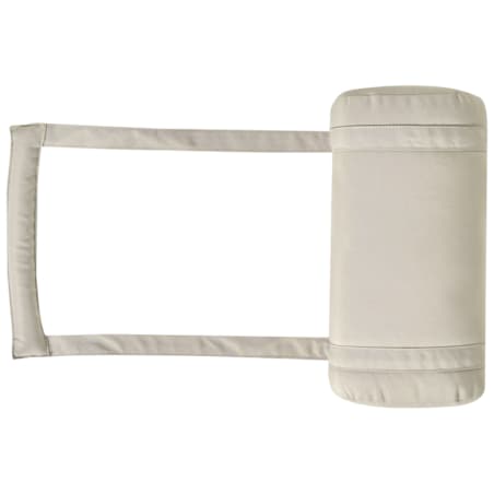 Leżak ogrodowy z poduszką AMANTEA PREMIUM Drewno akacjowe Beżowoszary