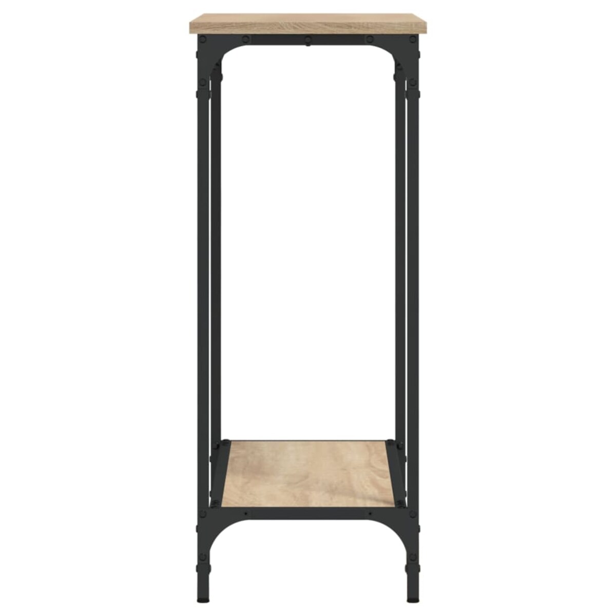 vidaXL Stolik konsolowy Sonoma Oak 75x30,5x75 cm Drewno konstrukcyjne