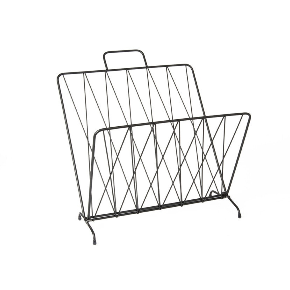 Gazetnik metalowy z uchwytem, RASTER